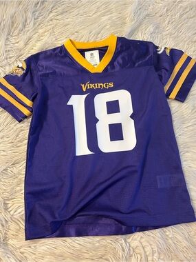 NFL Minnesota Vikings Kids Purple Jersey Top